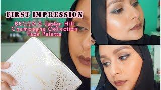 FIRST IMPRESSION | BECCA X Jaclyn Hill Champagne Collection Face Palette