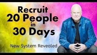 Recruit 20 People Into Your Network Marketing Business