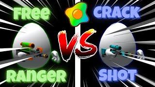 THE BATTLE OF THE SNIPERS! Crackshot VS Free Ranger - Which Is Better? | Shell Shockers