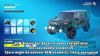 NEW Rubius Car Decal & Wonder Woman Returns Fortnite!