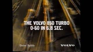 1995 Volvo 850 Turbo "an argument this powerful & Brief synopsis" TV Commercials