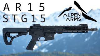 Le Nouveau Standard des AR15 Autrichiens STG15 ALPEN ARMS