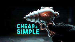 A basically seamless retro raygun from a dollar store bubble blaster.
