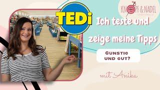 TEDi zum basteln und nähen?  Das sind meine Tipps und Fails!