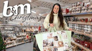 B&M SHOP WITH ME | NEW IN CHRISTMAS & GIFT IDEAS 2024 