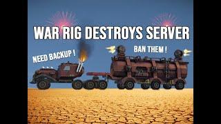 THE WAR RIG MUST BE STOPPED !!!  - Space Engineers Wasteland Server