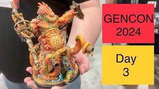 Day 3 - GenCon 2024 (Indianapolis, Indiana) - August 3, 2024 - More Exhibit Hall + Cosplayers Parade