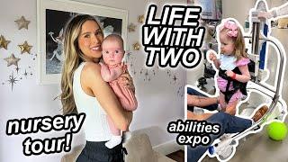 nursery tour (i think i fixed it?) + abilities expo ⭐️ leighannvlogs