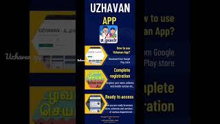 #uzhavan app# for farmers development to know about new news ,schemes and other development