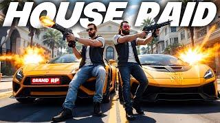 HOUSE RAID and ROBBERY | GRAND RP Multiplayer | GTA-5 Role Play