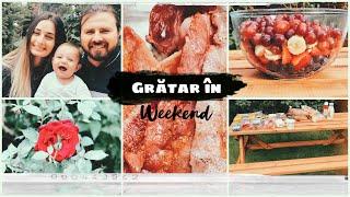 Vlog/Ansamblam masa de picnic/Gratar in weekend