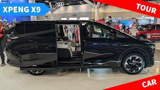 XPeng X9 Luxury EV Minivan Tour and Hands-On Test