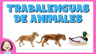 Trabalenguas de animales.