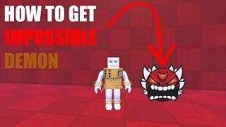 How to get Impossible Demon in Find the Geometry Dash Difficulties