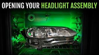 TRS Tips: Baking and Opening Headlight Assemblies (sealed with Butyl Rubber)