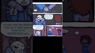 НЕОЖИДАННАЯ РЕАКЦИЯ #comic  #undertale