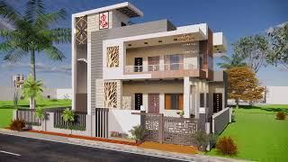 35x55  House Design 3D 2022  | Home Design Idea | 2 BHK | Modern Design | House Elevation Design