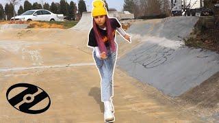 i brought my heelys to the skate park