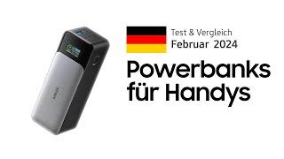 TOP–5. Die besten Powerbanks für Handys. Test & Vergleich 2024 | Deutsch