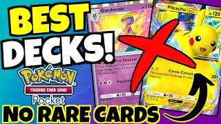 The Best FREE DECKS You Can Build RIGHT NOW!!! [Pokemon TCG Pocket]