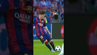 Messi's Amazing Vision Against Juve At The Final Of CL  #shorts