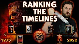 Ranking the Halloween Timelines