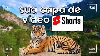 como editar uma capa de vídeo short