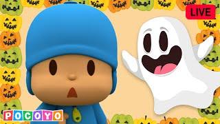 LIVE  BOO! Pocoyo's spooky pranks on his friends!  | Pocoyo in English | Halloween with Pocoyo