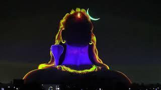 AdiYogi Shiva statue laser show at ISHA Foundation, Coimbatore