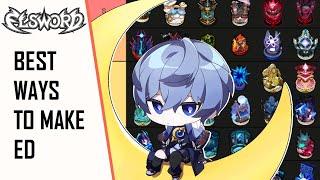 Best Ways To Make ED In Elsword