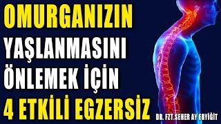 OMURGANIZIN YAŞLANMASINA ENGEL OLUN! #aktifizyo #fiziktedavi #omurgasağlığı