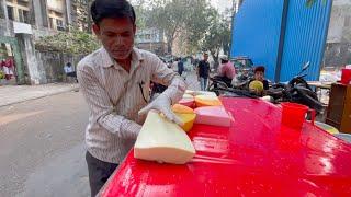 Mumbai's Famous Balli Malai Milk Pudding | Street Food