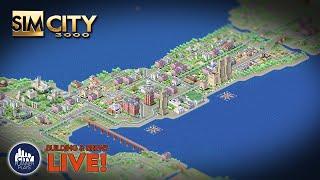 Let's Revisit SimCity 3000... LIVE! |  Building and Brews!