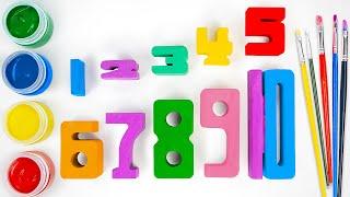 Color, Count & Learn Math  Fun Numbers Learning Video for Toddlers!