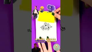 Minions Go Spy Mode!  Mission Impossible Paper Flip #shorts