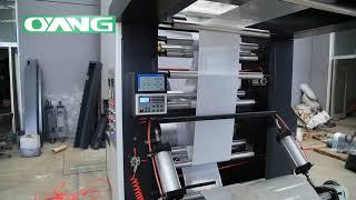 YTB 41200 4 color High Speed Flexo Printing Machine Wenzhou Ounuo Machine Share Co.,Ltd