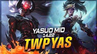 TheWanderingPro - Yasuo vs Akali MID Patch 14.22 - Yasuo Gameplay