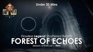 Shattered realm : Forest of Echoes | Solo LEGEND flawless (Under 20 mins)