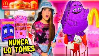 JAMÁS comas las GALLETAS PROHIBIDAS de Grimace🟣 (Abri su PIÑATA️) | Ani Cat