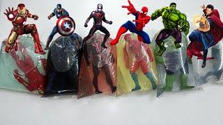 AVENGERS SUPERHERO WRONG HEAD MATCHING PUZZLE! Spiderman, Captain America,Venom,Hulk,Ironman,Thor