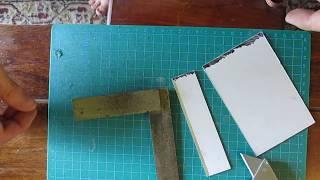 Cutting Sheet Aluminum With A Knife - Scientific Prototyping I