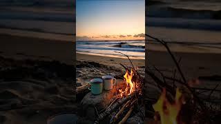 Golden Hour Ocean Waves | ASMR