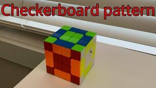 How to do the Checkerboard pattern on the 4x4 - Easy