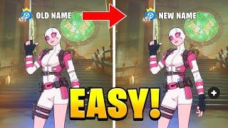 How To CHANGE YOUR FORTNITE NAME! (Chapter 5 Season 4)