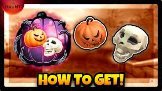 [EVENT] How To Get EVIL PUMPKIN & FRIENDLY SKELETON in THE HAUNT! [ROBLOX]