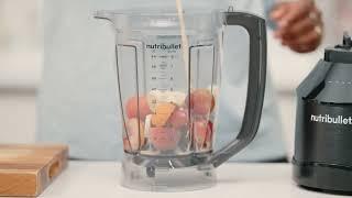 Smart Touch Nutribullet - how to use the pitcher