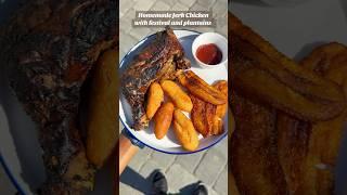 Jamaican Jerk Chicken and festival  #jamaica #jamaican