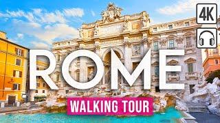 Rome 4K Walking Tour - With Captions [4K/60fps]