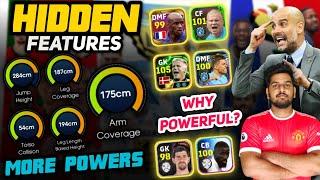 Hidden Power Increasing Features Of EFOOTBALL 2025 | Why These Players Are More Powerful?|Full Guide