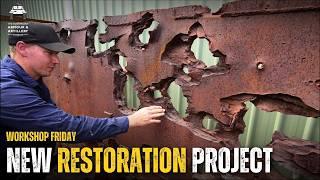 WORKSHOP FRIDAY: Beau's next WWII Tank RESTORATION!
